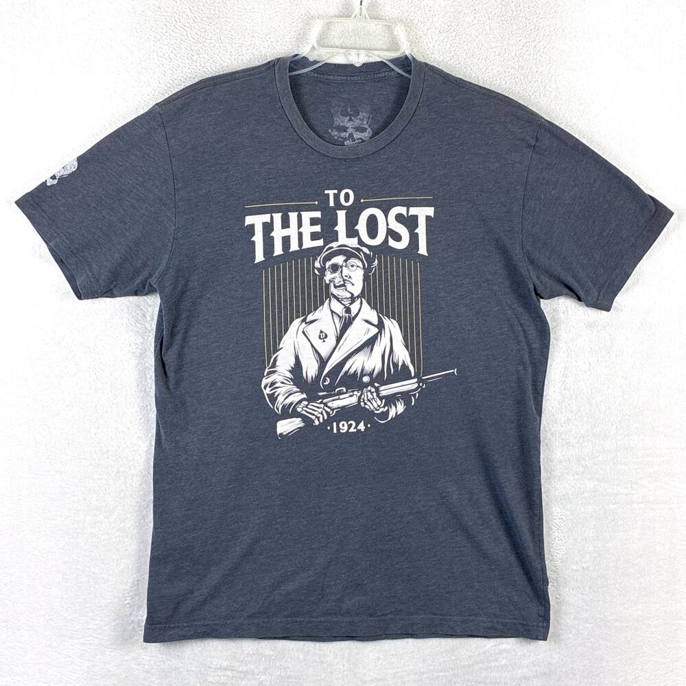 Zero Foxtrot Tshirt Mens L Gray To The Lost Sniper Boardwalk Empire Operator